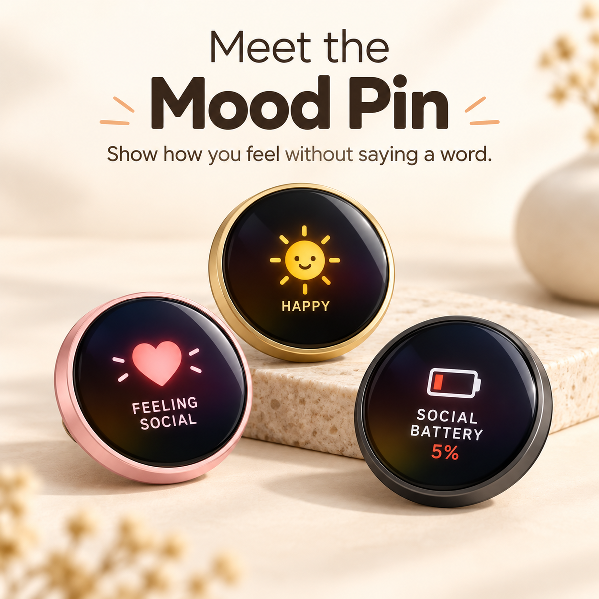 Orriva Mood Pin