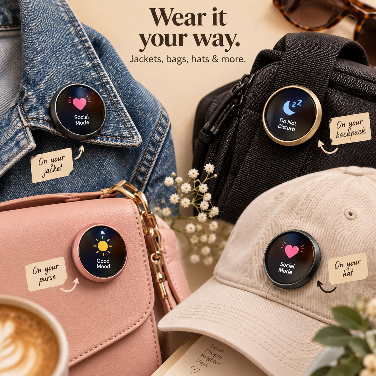 Orriva Mood Pin